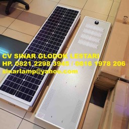 Lampu PJU Solar Cell All In One 60 watt PLTS
